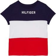 👚 футболка tommy hilfiger для девочек с удобным доступом к порту логотип