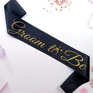 bachelor accessory decorations wedding groomsman logo