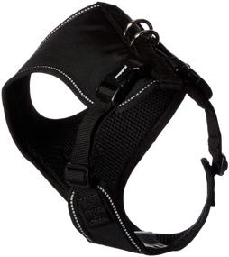 img 1 attached to Puppia PLRA HE9323 BK L Snugfit Harness Pet Vest Harnesses