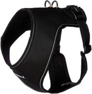 puppia plra he9323 bk l snugfit harness pet vest harnesses логотип