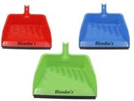 🧹 blondee's jumbo plastic dust pan (assorted colors) - versatile 12-inch cleaning tool for commercial kitchens, hotels, restaurants, warehouses, garages, home kitchen, and living room logo