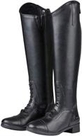 saxon syntovia tall field boot for women logo