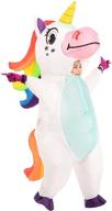 🦄 quirky and fun child unisex unicorn inflatable costume: perfect for playtime and costume parties! logo