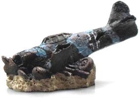 img 2 attached to BRKURLEG Aircraft Decorations Aquarium Ornament