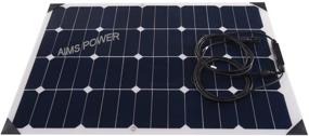 img 4 attached to 🌞 Efficient and Versatile AIMS Power 60W Flexible Slim Solar Panel