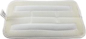 img 1 attached to 🧽 Microfiber Steam Mop Pads Replacement Pack (Set of 4) for Smart Living Steam Mop - Easy to Use, Washable Cleaning - White - by À La Carte Cooking