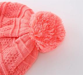 img 1 attached to 🧣 Stay Warm in Style with Home Prefer Women's Winter Hat - Crochet Knit Beanie Cap with Pom