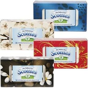 img 2 attached to Scotties 2-Ply Facial Tissues, 120-ct. Boxes (2 family boxes): Reliable and Economical Tissue Solution for Everyday Use