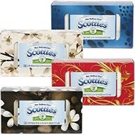scotties 2-ply facial tissues, 120-ct. boxes (2 family boxes): reliable and economical tissue solution for everyday use logo
