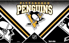 img 3 attached to 🐧 Tervis Triple Walled NHL Pittsburgh Penguins Insulated Tumbler Cup - 20oz, Stainless Steel, Ice Resistant, Hot & Cold Drink Holder