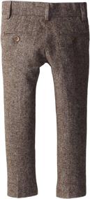 img 1 attached to 👖 Isaac Mizrahi Slim-Fit Wool-Blend Tweed Pants for Little Boys