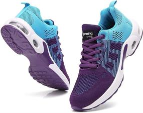 img 4 attached to Women's SIOGFO Sport Running Shoes: Ideal for Gym, Jogging, and Walking Fitness Sneakers