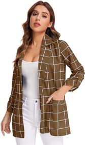 img 2 attached to 👚 Stylish Milumia Womens Blazer Sleeve Jacket: Elevate Your Women's Clothing Collection