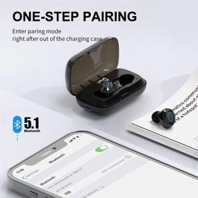 img 3 attached to Wireless Bluetooth Headphones Earphones Waterproof Cell Phones & Accessories