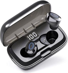 img 4 attached to Wireless Bluetooth Headphones Earphones Waterproof Cell Phones & Accessories