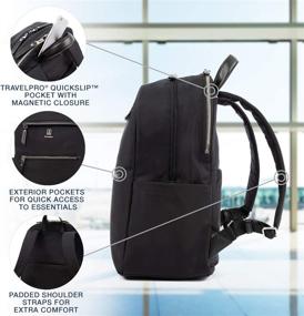 img 2 attached to 🎒 Travelpro Platinum Women's Backpack: The Ultimate Travel Companion