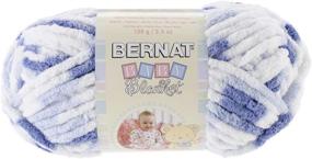 img 1 attached to 🧶 Bernat Little Denim Print Baby Blanket Yarn - 6 Pack Multipack