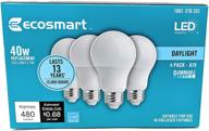 🌞 ecosmart daylight energy dimmable industrial electrical: environmentally-friendly & efficient lighting solution logo