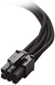 img 2 attached to Улучшите доставку питания с помощью кабельного набора Cable Matters 6-контактных расширительных кабелей PCIe - 2 штуки, 10 дюймов.