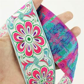 img 3 attached to Floral Jacquard Ribbon