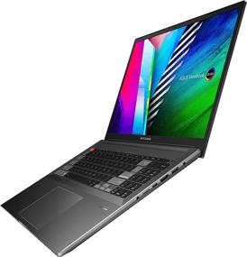 img 4 attached to ASUS VivoBook Pro 16X OLED Slim Laptop, 16” WQUXGA 16:10 Display, Ryzen 9 5900HX CPU, NVIDIA GeForce RTX 3050 Ti, 32GB RAM, 1TB SSD, Windows 11 Pro, 0° Black, M7600QE-XB99