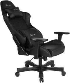 img 3 attached to Clutch Chairz - Best Gaming Chairs for Superior Ergonomics: Video Game Chairs, Office Chairs, High Chairs and Lumbar Pillows for Computer Desks - Black - Crank Series