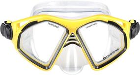 img 2 attached to Aqua Lung Sport Admiral LX 🤿 Mask Fin Snorkel Set - Youth/Small Size