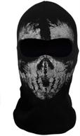 mask skull ghost motorcycle black logo