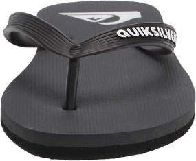 img 3 attached to Quiksilver Mens Sandal Black Green Men's Shoes for Athletic