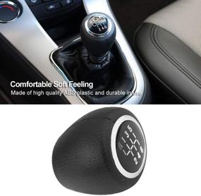 img 3 attached to Acouto Gear Shift Knob 6 Speed Manual Shift Lever Head for Chevrolet Cruze 2008-2011 – Premium Quality Automotive Accessory