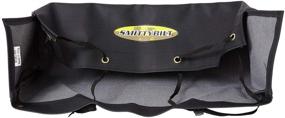 img 4 attached to Smittybilt 97281-98 Black Winch Cover featuring Smittybilt Logo
