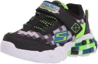 skechers kids' lil mega-craft sneaker logo