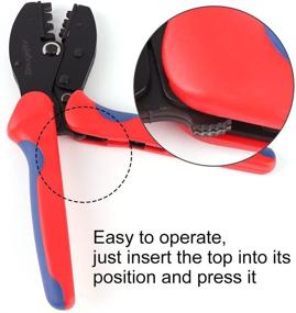 img 2 attached to BougeRV Solar Crimping Tool for 14-10AWG PV Cable - Enhanced Solar Panel Crimper for Best Performance