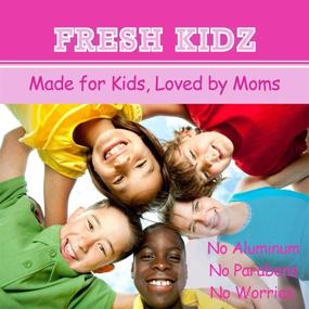 img 2 attached to 🌸 Fresh Kidz Girls Natural Roll On Deodorant - 24 Hour Protection, Purple, 1.86 fl.oz.