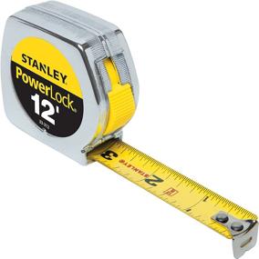 img 1 attached to 📏 Stanley 33 212: 12-Foot PowerLock Tape for Ultimate Precision and Durability