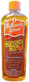 img 4 attached to 🍊 Pure Orange Wood Oil, 16 oz Bottle by Holloway House