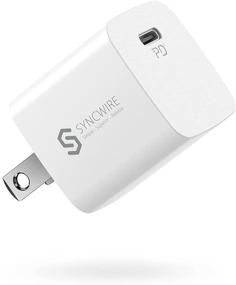 img 4 attached to ⚡️ Syncwire 20W USB C Fast Charger, Ultra Compact PD 3.0 Charger Block USB C Wall Charger Type-C Power Delivery USB-C Power Adapter Compatible for iPhone 13/13 Pro/13 mini/13 Pro Max/12/12 Pro/12 Pro Max