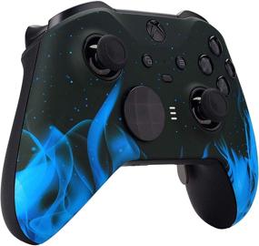 img 3 attached to Modded Elite Series 2 Controller - Custom 7W Pro Rapid Fire Mod - Xbox One/Series X/S & PC Gaming - Blue Flames