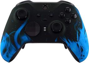 img 4 attached to Modded Elite Series 2 Controller - Custom 7W Pro Rapid Fire Mod - Xbox One/Series X/S & PC Gaming - Blue Flames