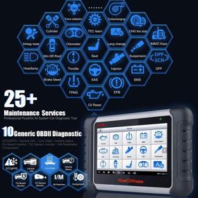 img 3 attached to 🚗 Autel MaxiCOM MK808BT: Advanced Car Diagnostic Scan Tool with 25+ Services, ABS Bleed, Oil Reset, SAS, DPF, and more – 2021 Upgraded Version!