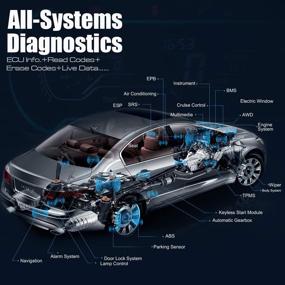 img 2 attached to 🚗 Autel MaxiCOM MK808BT: Advanced Car Diagnostic Scan Tool with 25+ Services, ABS Bleed, Oil Reset, SAS, DPF, and more – 2021 Upgraded Version!