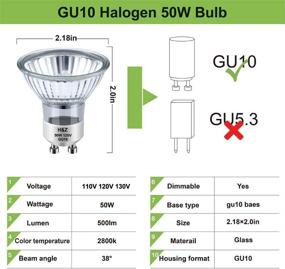 img 1 attached to Dimmable Halogen Track Light Bulbs - Enhanced Brightness for Optimal Lighting