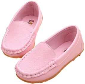 img 1 attached to 👟 LONSOEN Toddler Synthetic Boat Dress Sneakers Girls' Shoes - Stylish and Comfortable Footwear for Little Fashionistas