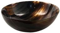 genuine ox horn palm lathering shave bowl: the perfect companion for shave soap or lathering shave cream logo