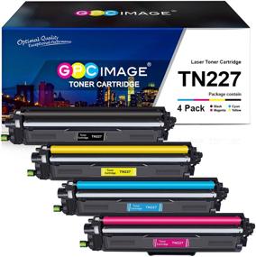 img 4 attached to GPC Image 4 Pack TN227 TN223 Compatible Toner Cartridge Replacement 🖨️ for Brother Printers HL-L3210CW, HL-L3230CDW, HL-L3270CDW, HL-L3290CDW and MFC-L3710CW, MFC-L3750CDW, MFC-L3770CDW Tray