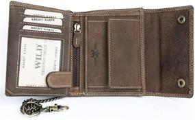 img 3 attached to Bikers Genuine Leather Wallet Wild