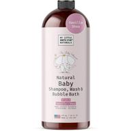 usa made calming baby shampoo, body wash &amp; bubble bath – 3-in-1 soap with sweet orange vanilla, naturally derived ingredients – paraben &amp; sulfate free – 16oz logo