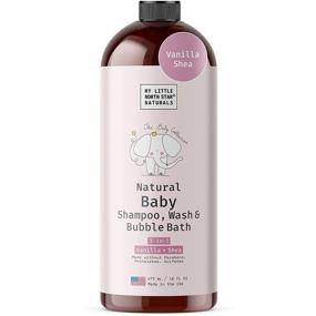 img 4 attached to USA Made Calming Baby Shampoo, Body Wash &amp; Bubble Bath – 3-in-1 Soap with Sweet Orange Vanilla, Naturally Derived Ingredients – Paraben &amp; Sulfate Free – 16oz