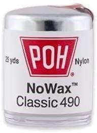 img 4 attached to 🦷 POH Dental Floss Unwaxed, 100 Yard- 4 Pack" - Enhanced SEO-friendly Product Title: "100 Yard- 4 Pack POH Unwaxed Dental Floss for Optimal Oral Care