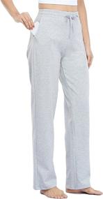 img 4 attached to Willit Womens Sweatpants Athletic Pockets Sports & Fitness and Team Sports